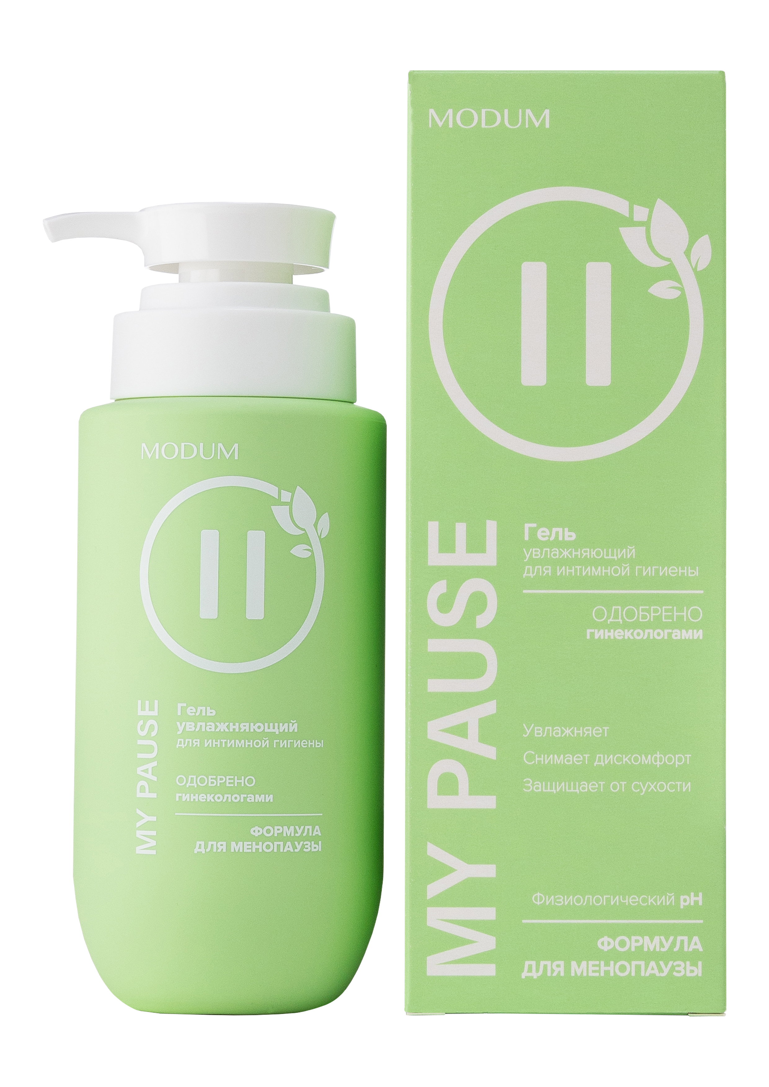 Modum My Pause гель для интимной гигиены увлажняющ. 200мл №1