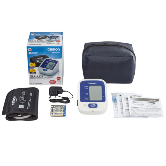 Измеритель артериальн. давления автомат. OMRON M2 Classic (HEM 7122-ALRU) с адаптером №1