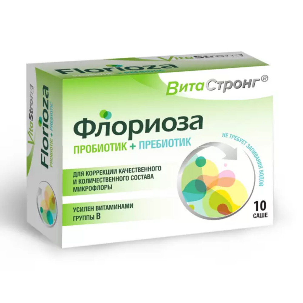 Витастронг Флориоза БАД пор-к 1,7г саше №10