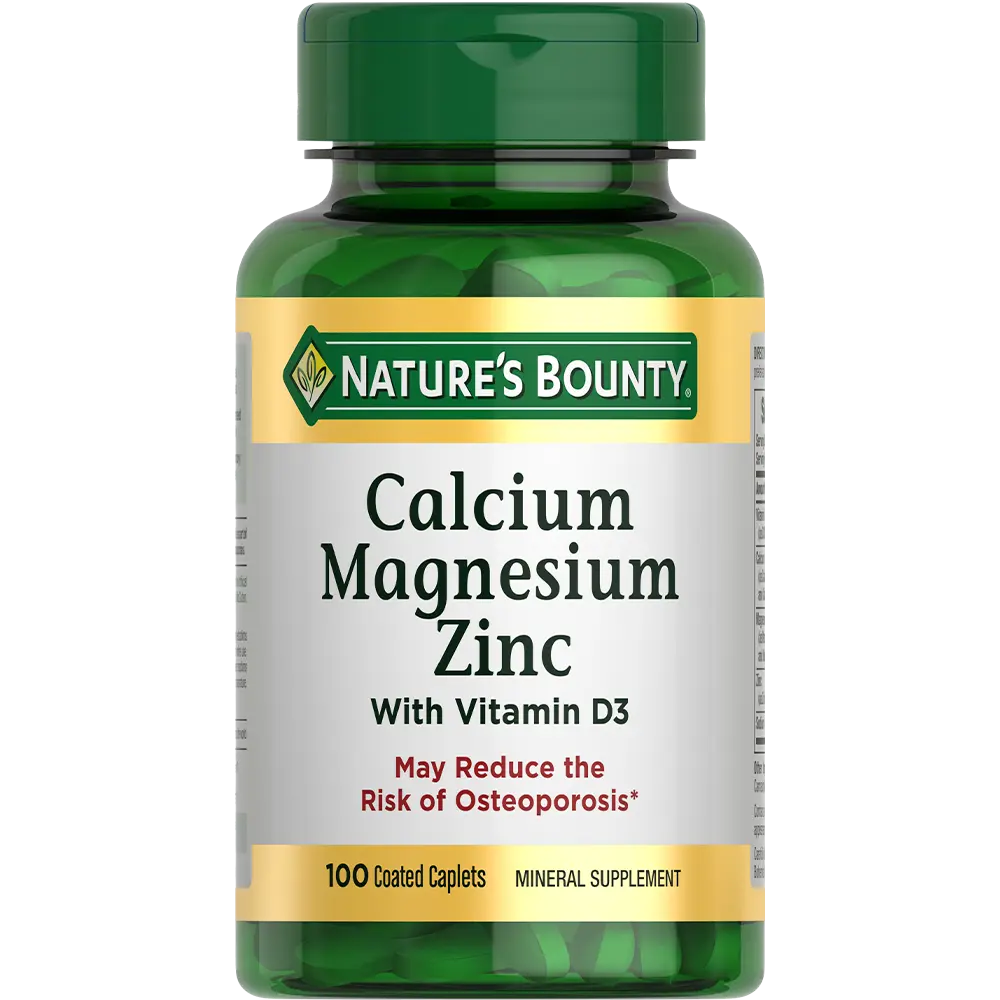 Nature's Bounty Кальций-Магний-Цинк БАД таблетки 1 414мг упаковка №100