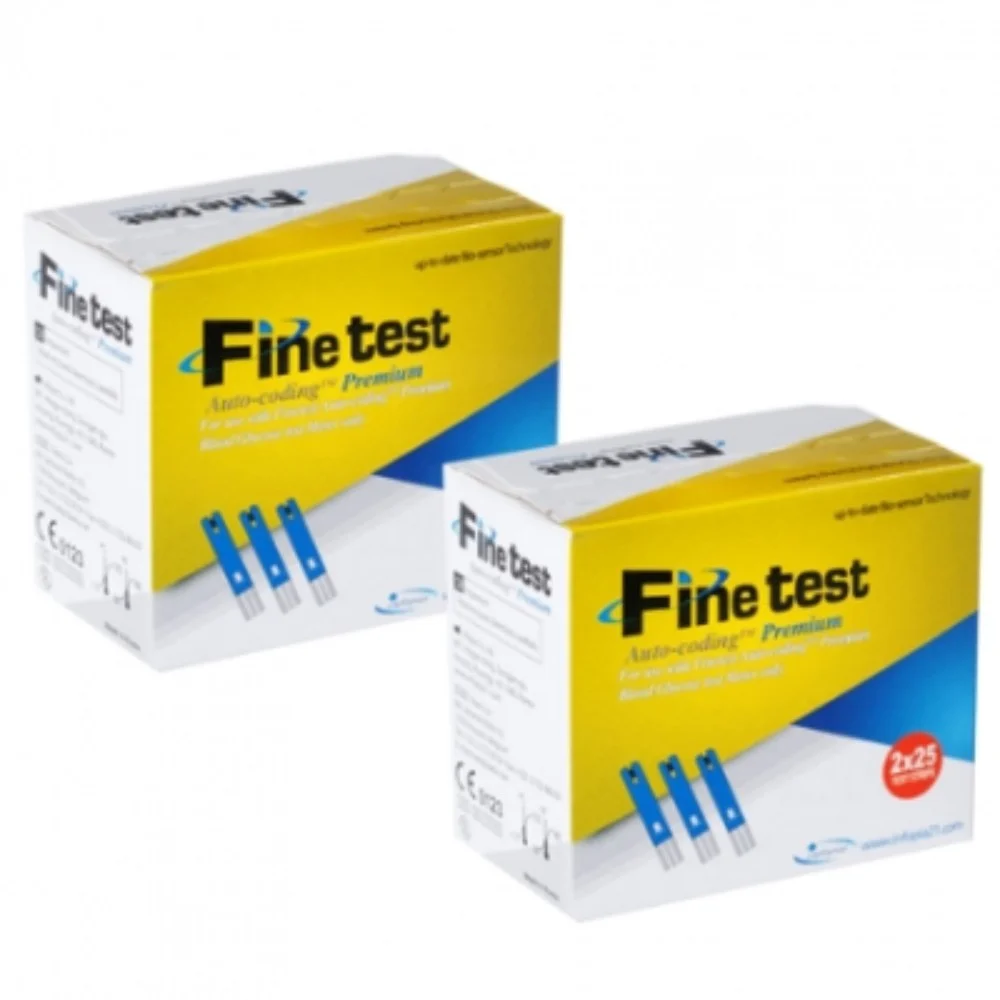 Тест-полоски Finetest Auto-coding Premium упаковка №100