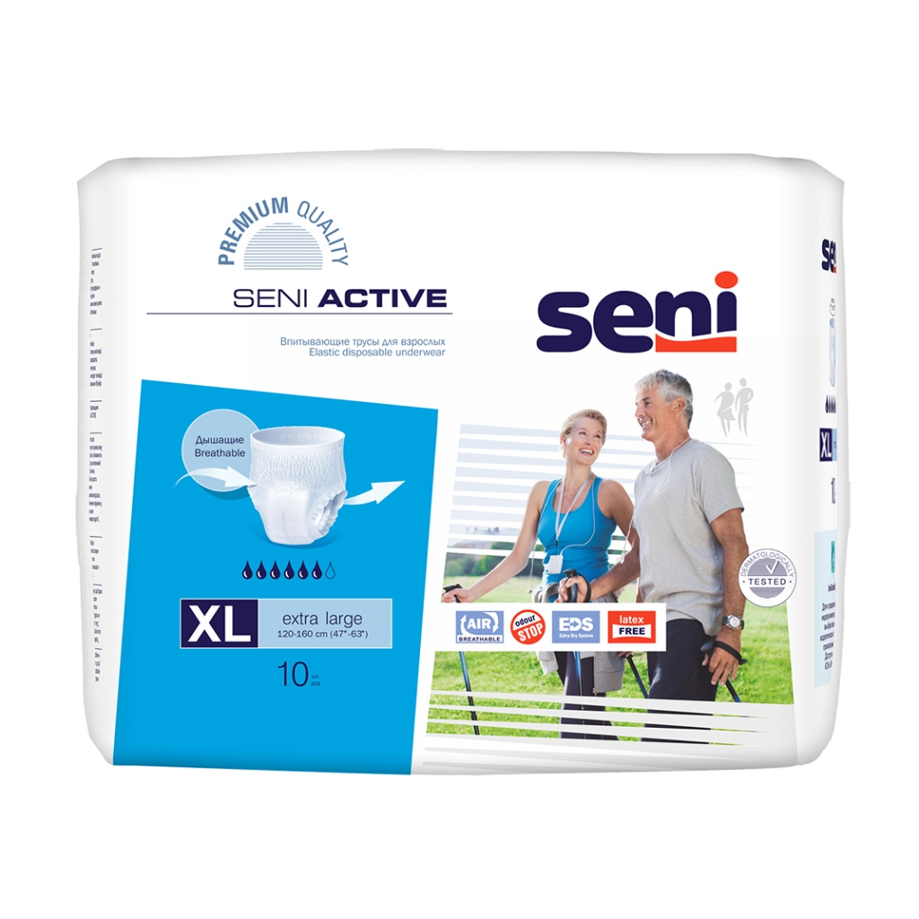 Трусики впитывающ. Seni Active Extra Large упаковка №10