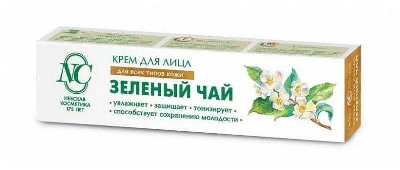 Крем для лица "Невская косметика" Зеленый чай 40мл №1