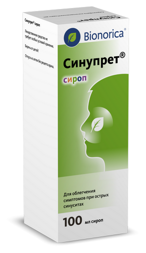 Синупрет сироп 100мл флакон №1
