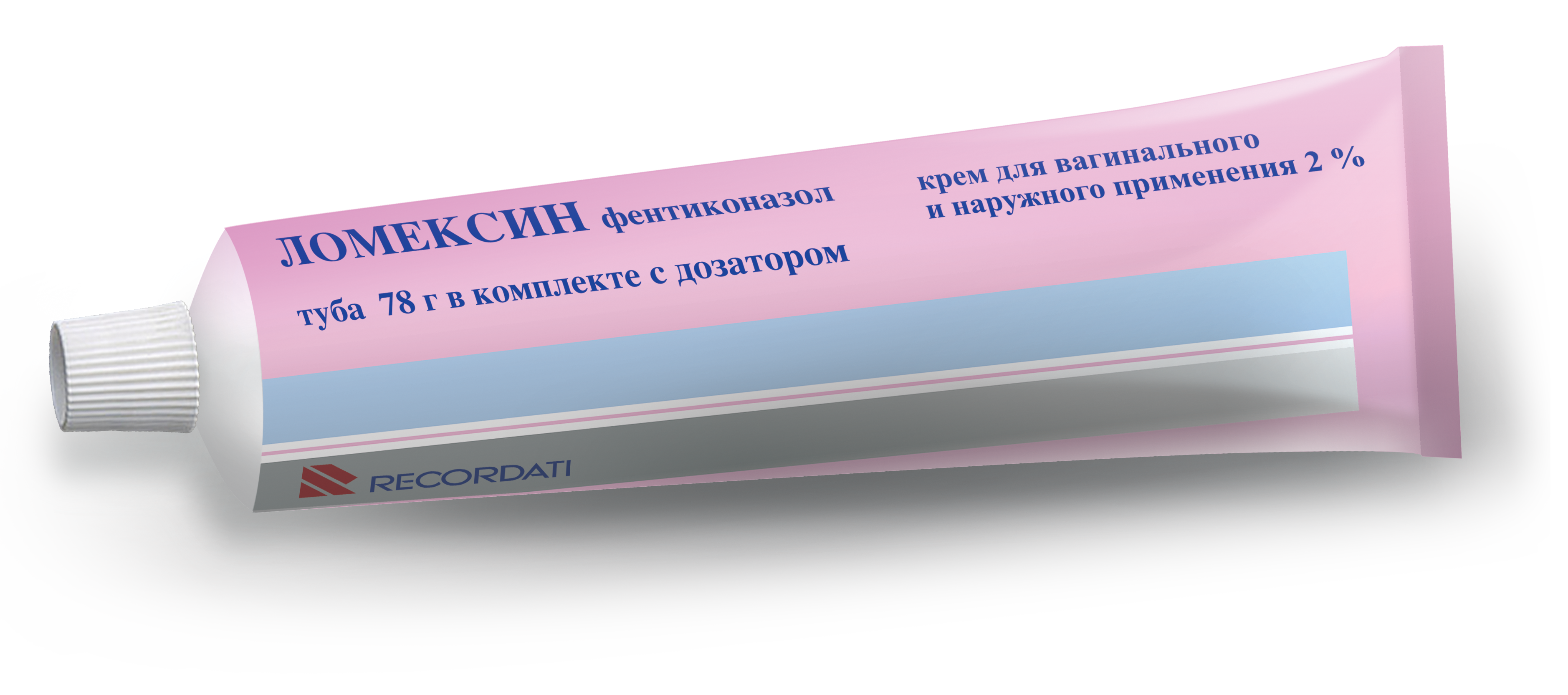 Ломексин крем для вагин. и наружн. применения 2% 78г туба в к-те с аппликатором-дозатором №1