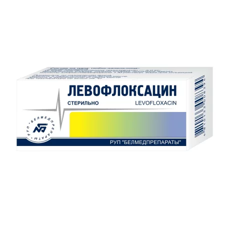 Левофлоксацин глазные капли 5мг/мл 5мл флакон №1