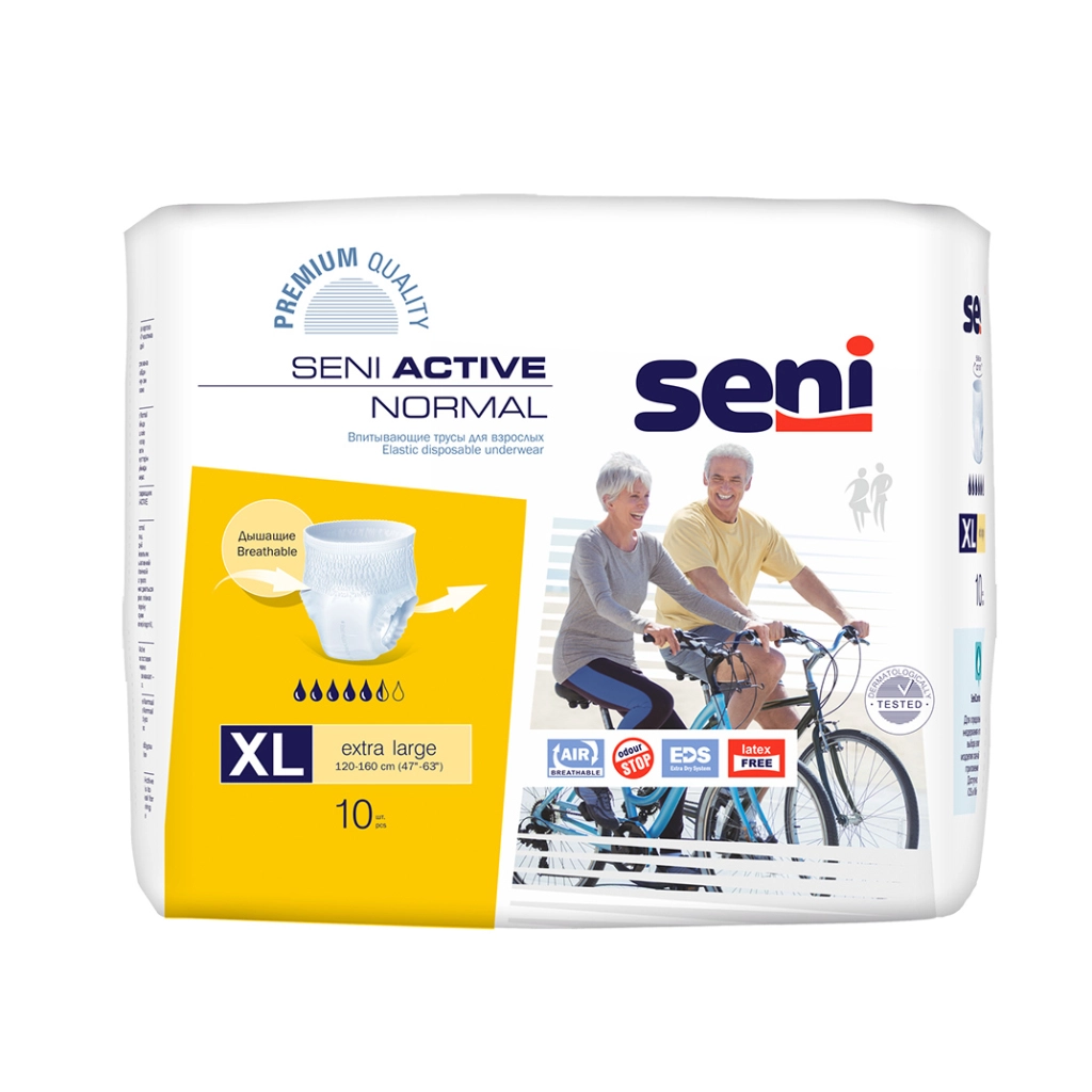 Трусики впитывающ. Seni Active Normal Extra Large упаковка №10