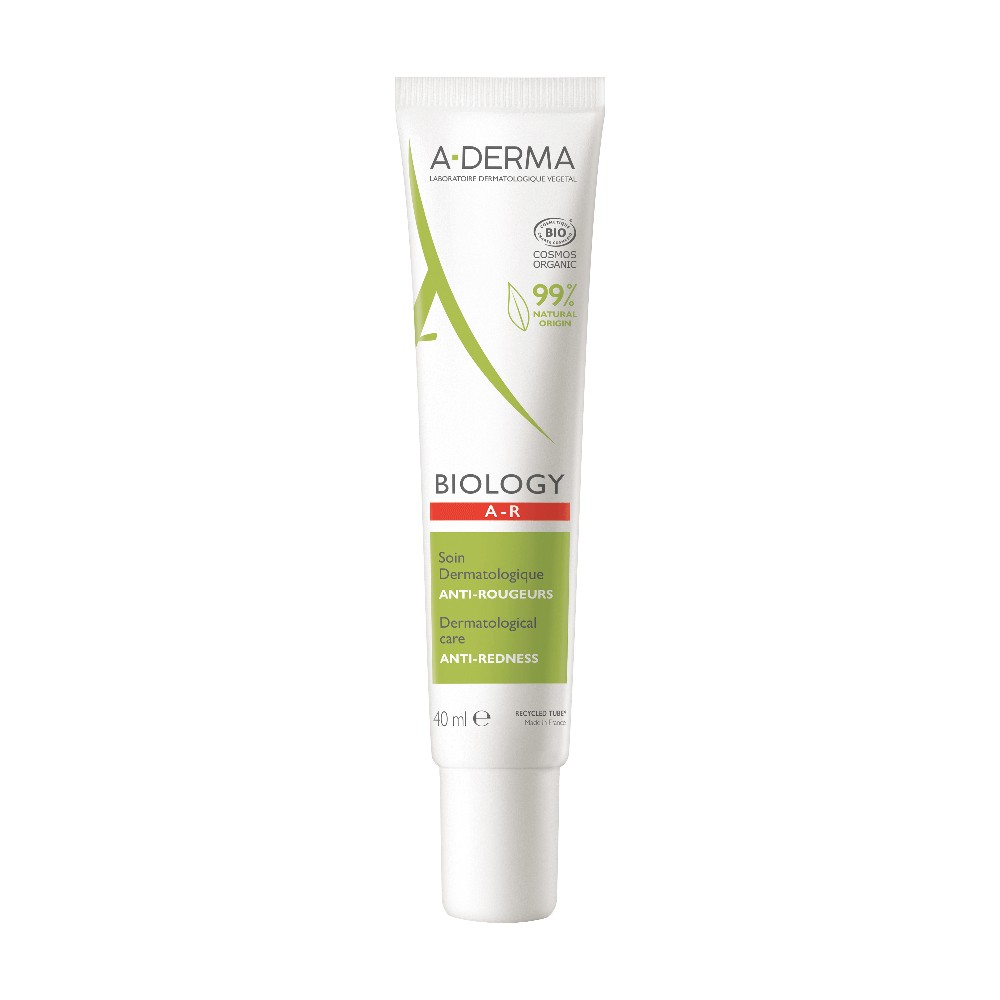 A-DERMA Biology флюид для кожи дерматологический склонной к покраснениям 40мл №1