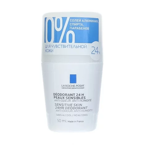 La Roche-Posay дезодорант роликовый для чувств.кожи 24ч 50мл №1