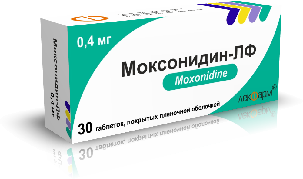 Моксонидин-ЛФ таблетки п/о 0,4мг упаковка №30