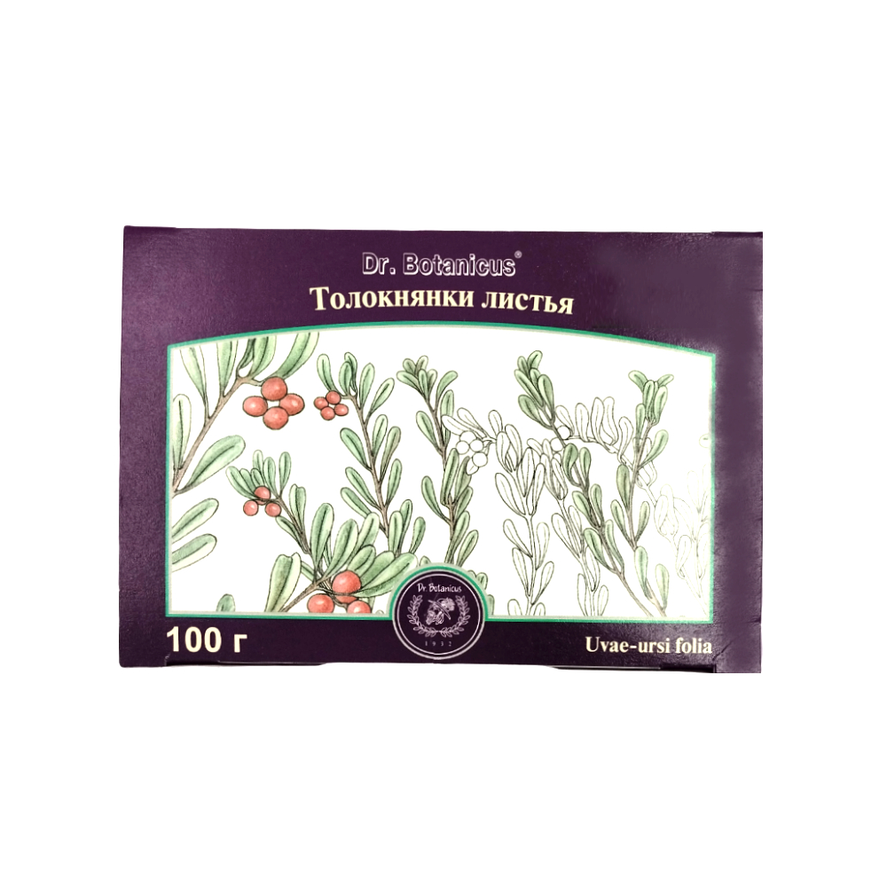 Толокнянки листья лек. сырье измельчен. 100г упаковка №1