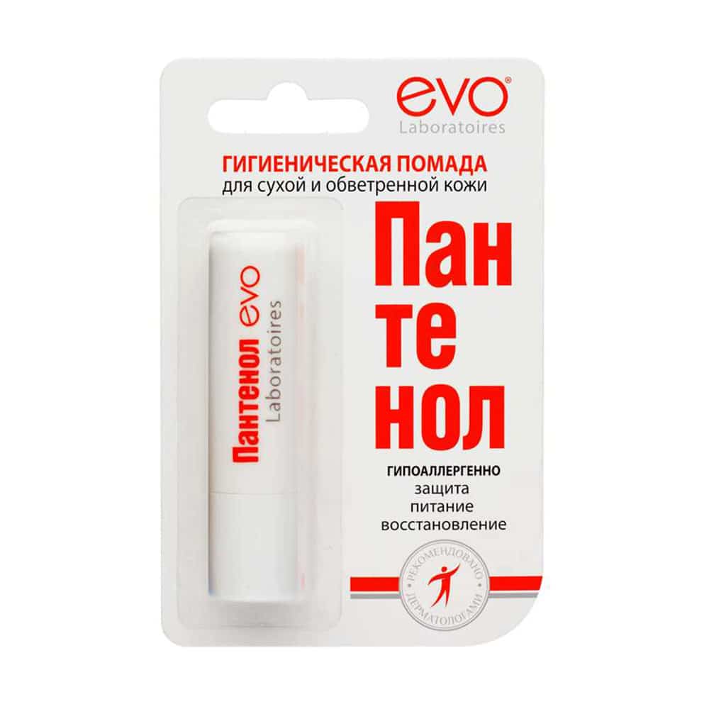 Помада губная гигиеническая "Пантенол EVO" в/ф 2,8г №1