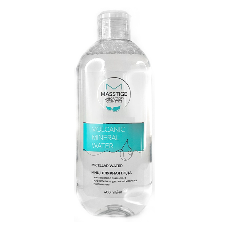 MASSTIGE Volcanic Mineral Water вода мицеллярная 400мл №1