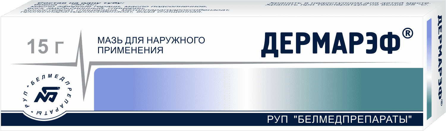 Дермарэф мазь для наруж. прим. 15г туба №1