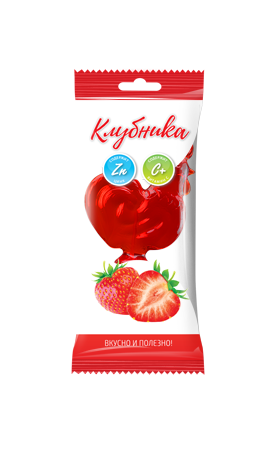 Карамель леденцовая с цинком и витамином С "Петушок" БАД со вкусом клубники 17г №1
