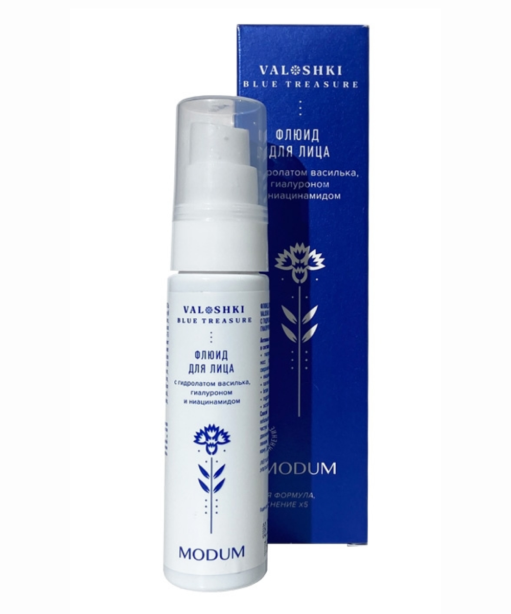 Флюид для лица Modum Valoshki Blue Treasure 30г №1