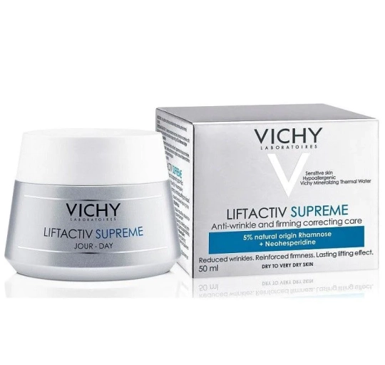 VICHY Liftactiv Supreme крем-уход против морщин для упругости кожи для сухой и очень сухой кожи 50мл №1