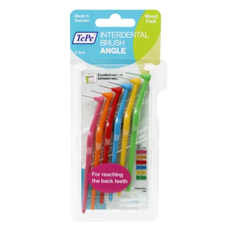 Межзубный ершик TePe Angle mixed pack size 0-5 (0.4-0.8mm) №6