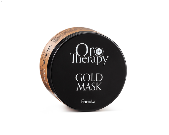 Fanola Oro Therapy 24k маска с микрочастицами золота для блеска всех типов волос 300мл №1
