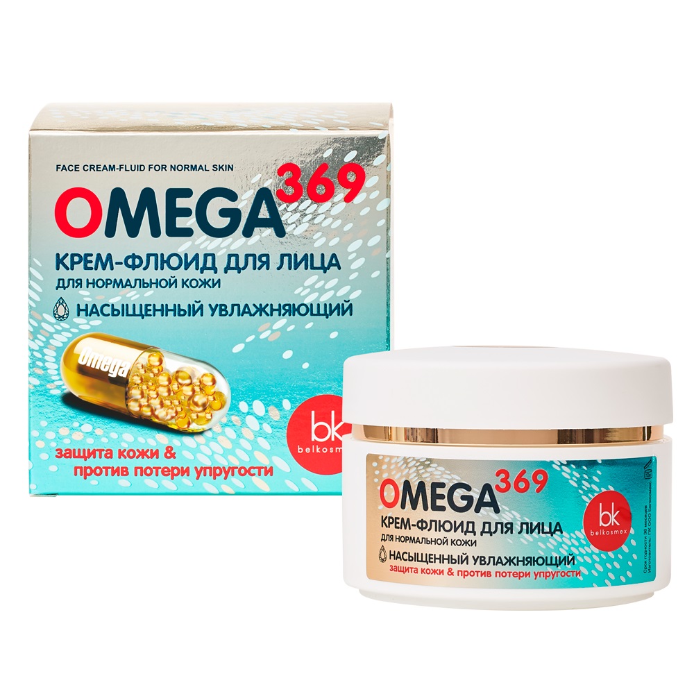 OMEGA 369 крем-флюид для лица для нормальной кожи/Белкосмекс  48г №1