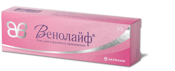 Венолайф гель для наруж. прим. 40г туба №1
