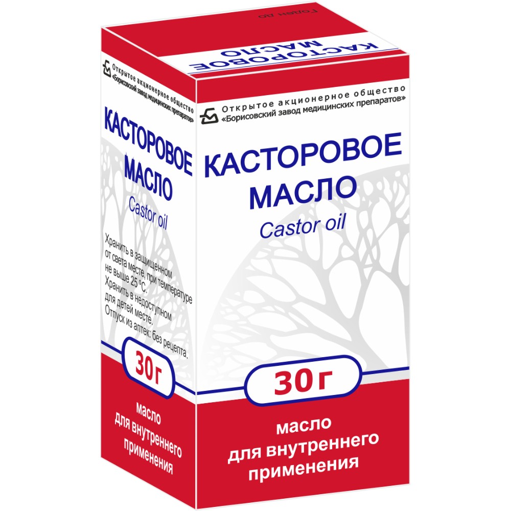 Касторовое масло масло для внутр. прим. 30г флакон №1