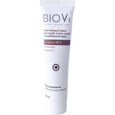 Biovi крем смягчающий мочевина 30% для сухой, очень сухой и огрубевшей кожи 100мл №1