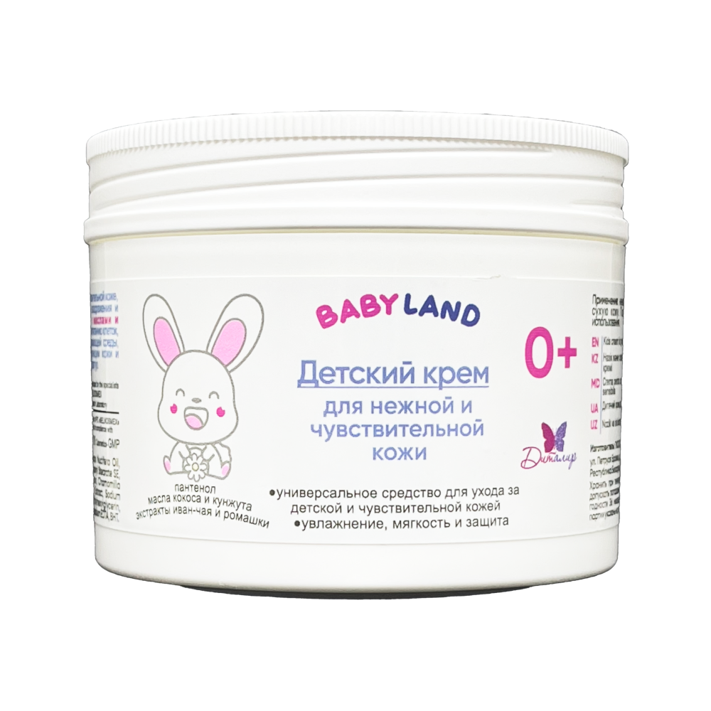 Крем детский Диталир Babyland для нежной и чувствительной кожи 140г №1
