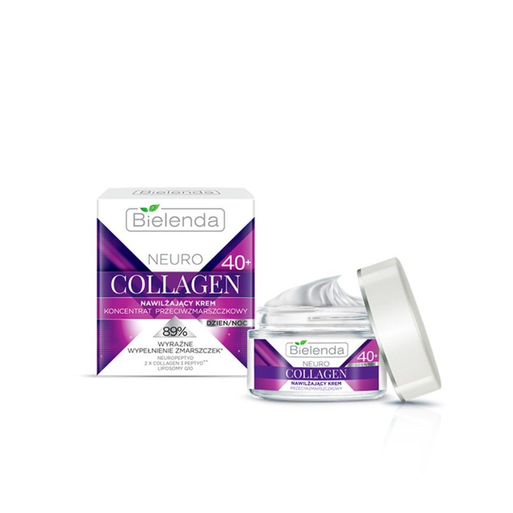 BIELENDA увлажняющий крем против морщин 40+ дневной/ночной NEURO COLLAGEN 50мл №1