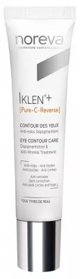 Noreva Iklen+ Pure-C-Reverse крем для сияния кожи вокруг глаз регенерирующий 15мл №1