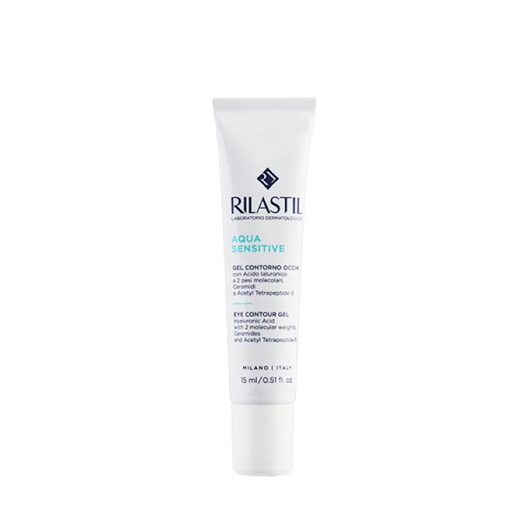 Rilastil Aqua Sensitive гель для контура глаз 15мл №1