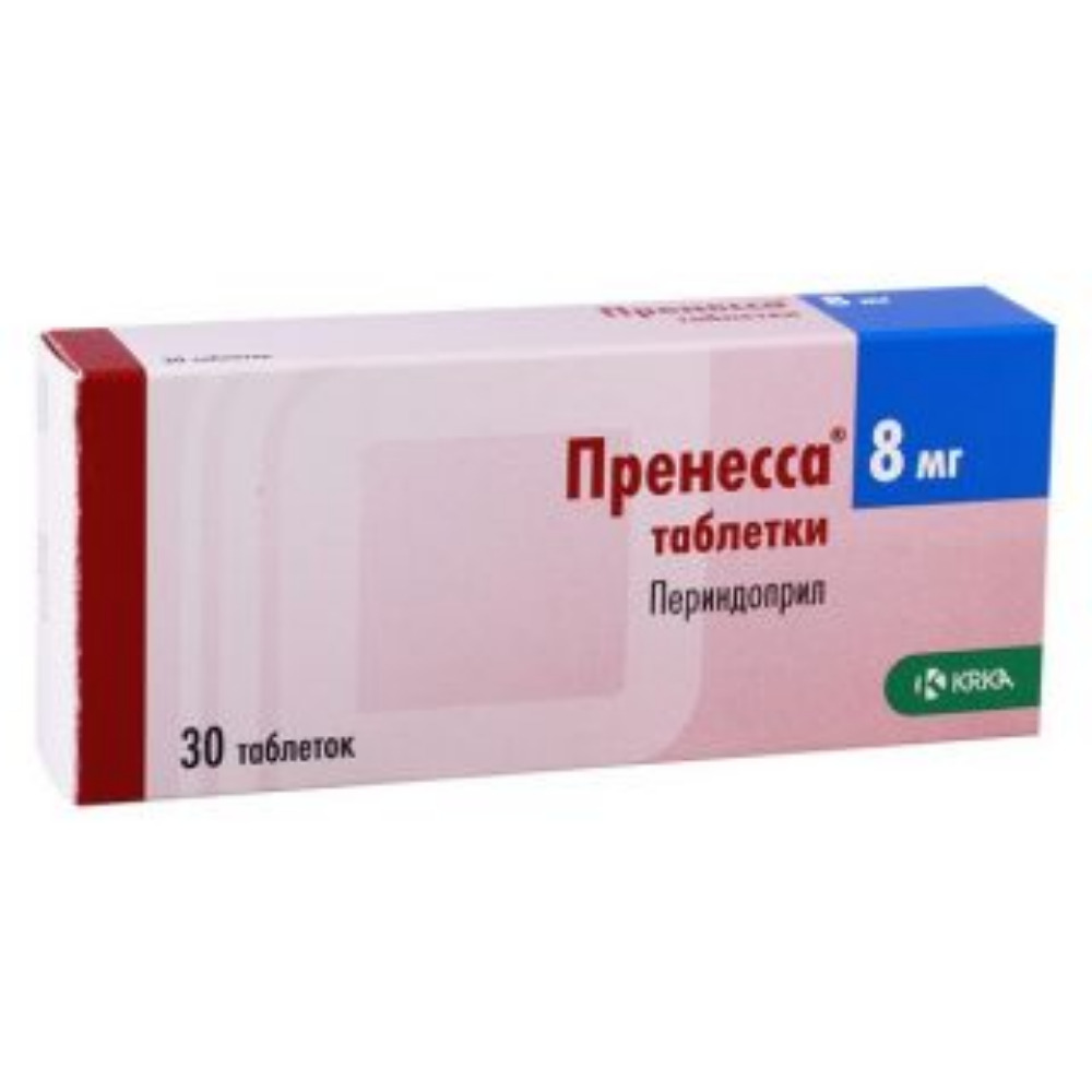 Пренесса таблетки 8мг упаковка №30