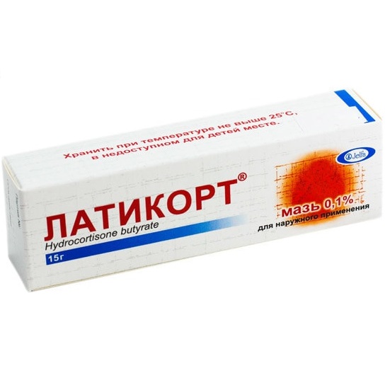 Латикорт крем 0,1% 15г туба №1