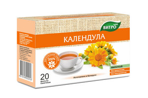 Календула БАД фиточай 1,2г фильтр-пакет №20