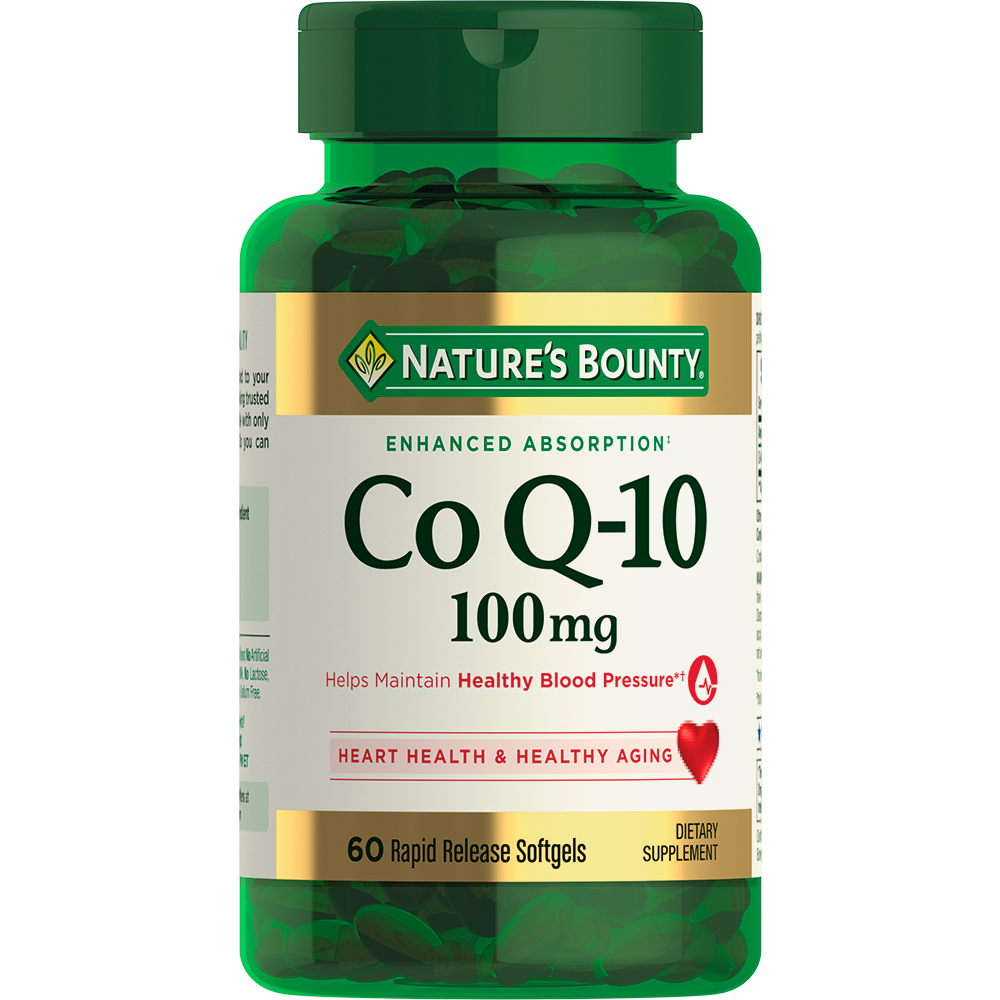 Nature's Bounty Коэнзим Q10 100мг БАД капсулы упаковка №60