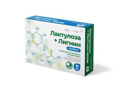 Лигнин с лактулозой БАД таблетки №60