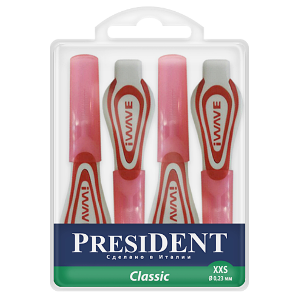 Межзубный ершик PresiDENT Classic XXS (0,23мм) №4