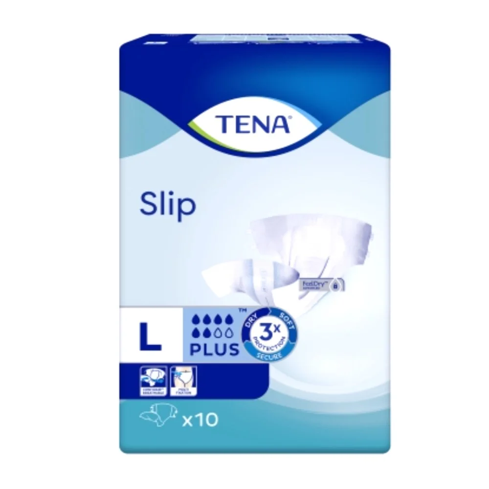 Подгузники для взрослых TENA Slip Plus L упаковка №10