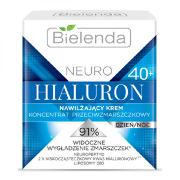 BIELENDA увлажняющий крем 40+ дневной/ночной NEURO HIALURON 50мл №1