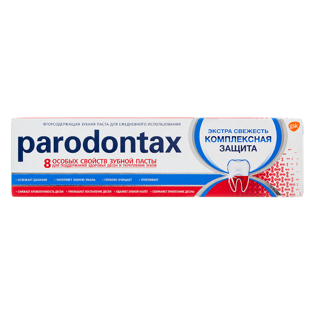 Зубная паста Parodontax Комплексная защита 75мл №1